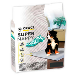 Пеленки Super Nappy Croci антискользящие для собак 57*54см, 10шт