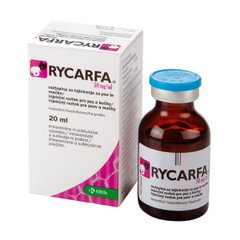 Рікарфа протизапальний ін'єкційний препарат для собак та котів, 20 мл