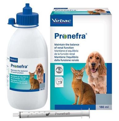 Пронефра PRONEFRA для кошек и собак пероральная суспензия для почек, 180 мл