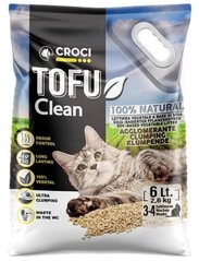 Тофу Клін Tofu Clean наповнювач для котячих туалетів, 6л