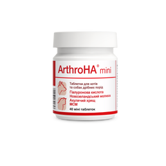 АртроХа Міні Долфос, вітамінно-мінеральна добавка для суглобів собак дрібних порід, 40 пігулок
