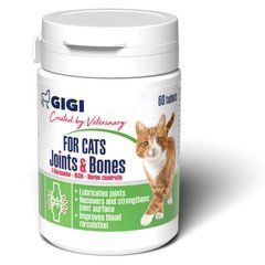 АктиВет Фор Кэтс Стронг Джойн и Бонс GiGi For Cats Strong Joints & Bones витаминно-минеральный комплекс для кошек, 60табл