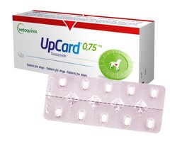 АпКард 0,75 мг діуретик при застійній серцевій недостатності в собак, 10 таблеток