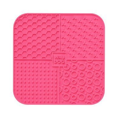 Килимок для злизування WAUDOG Silicone рожевий, 190*190*10мм