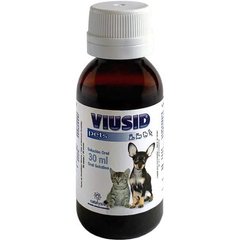 Віусід Петс Viusid Pets для підтримки імунітету та функції печінки для собак та котів, 30мл