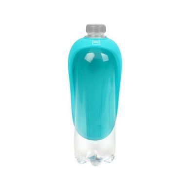 Поилка-насадка на бутылку WAUDOG Silicone голубой, 165*90 мм