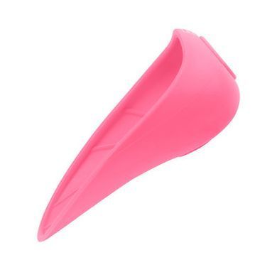 Поилка-насадка на бутылку WAUDOG Silicone розовый, 165*90 мм