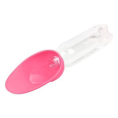Поилка-насадка на бутылку WAUDOG Silicone розовый, 165*90 мм