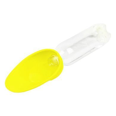 Поїлка-насадка на пляшку WAUDOG Silicone жовтий, 165*90 мм