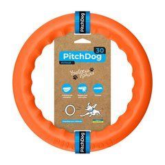 Кольцо для апортировки PITCHDOG диаметр 28см, цвет оранжевый