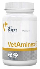 ВетаМінекс ВетЕксперт, вітамінно-мінеральний препарат для собак та кішок, 60 капсул
