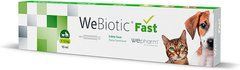 ВиБиотик Фаст WeBiotic Fast поддержка функции пищеварения у собак и кошек, 15мл