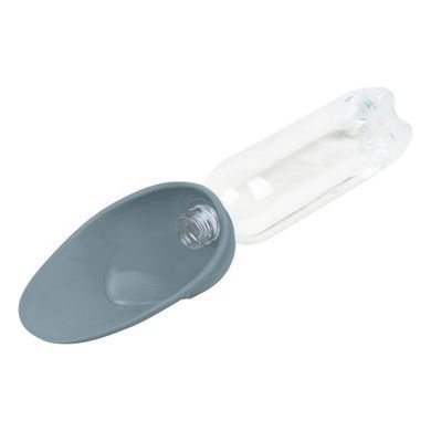 Поилка-насадка на бутылку WAUDOG Silicone серый, 165*90 мм