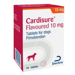 Кардішур 10 мг для собак при серцевій недостатності, 10 таблеток