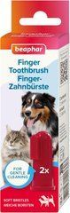 Зубна щітка Finger Toothbrush Beaphar на палець для чищення зубів у собак, 2 шт