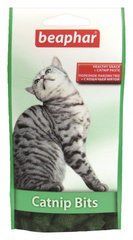 Кет Ніп Бітц Catnip Bits Beaphar хрусткі подушечки з котячою м'ятою для котів та кошенят, 35г