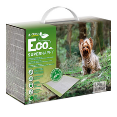 Пелюшки абсорбуючі Eco CROCI для собак 57*54 см, 14 шт/уп