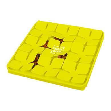Килимок для пошуку корму WAUDOG Silicone жовтий, 205*205*17мм
