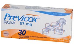Превікокс 57 мг PREVICOX нестероїдний протизапальний засіб для собак, 10 таблеток (блістер)