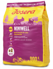 МиниВелл Йозера Miniwell Josera сухой корм для собак мелких пород, 900г