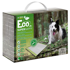 Пелюшки абсорбуючі Eco CROCI для собак 84*57 см, 14 шт/уп