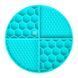 Килимок для злизування та повільного годування WAUDOG Silicone блакитний, 211*211*30мм