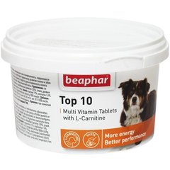 Комплекс вітамінів, мінералів та мікроелементів універсальний Top 10 Dog Beaphar для собак, 180 табл