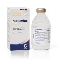 Ніглумін протизапальний, анальгетичний та жарознижувальний ін'єкційний препарат, 250 мл