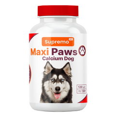 Витамины MAXI PAWS кальций для собак, 120 табл