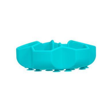 Миска для медленного кормления WAUDOG Silicone голубой, 450мл