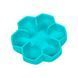 Миска для медленного кормления WAUDOG Silicone голубой, 450мл