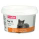 Топ 10 Top 10 Cat Beaphar витаминно-минеральный комплекс для кошек, 180 табл.