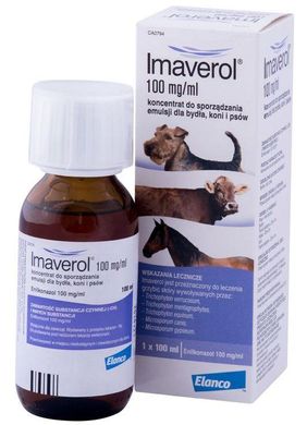 Имаверол для животных при дерматофитозах, 100 мл
