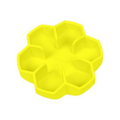 Миска для повільного годування WAUDOG Silicone жовтий, 450мл