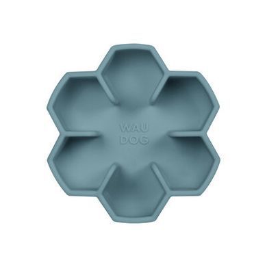 Миска для повільного годування WAUDOG Silicone сірий, 450мл