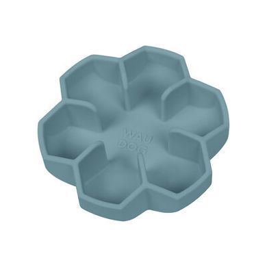 Миска для повільного годування WAUDOG Silicone сірий, 450мл