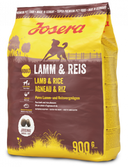 Лем энд Райс (Агнец и Рис) Йозера Lamm & Reis Josera сухой корм для взрослых собак, 900г
