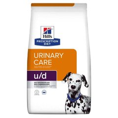 Сухой корм для собак PD Canine U/D Hill's Хиллс при заболеваниях мочевыводящих путей, 4 кг