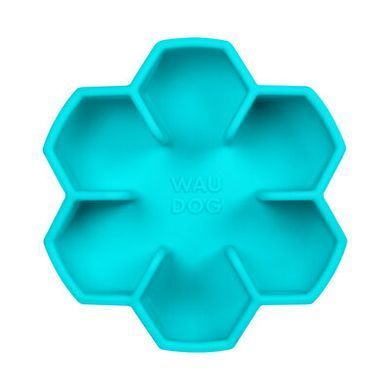 Миска для повільного годування WAUDOG Silicone блакитний, 750мл