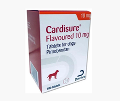 Кардішур 10 мг, для лікування серцевої недостатності у собак, 100 таблеток