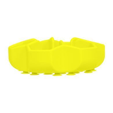 Миска для медленного кормления WAUDOG Silicone желтый, 750мл