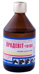 Продевіт-Тетра ін'єкційний оральний вітамінний препарат для тварин та птиці, 100 мл
