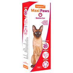 Фитопаста MAXI PAWS биотин для кошек, 100 г