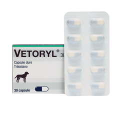 Веторіл (трілостан) препарат для лікування синдрому Кушинга у собак, 30 мг