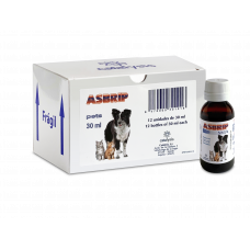 Асбріп Петс Asbrip Pets біологічно активна добавка при захворюваннях дихальної системи у собак та котів, 30 мл