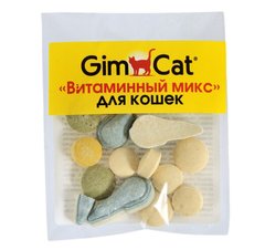 Вітамінний мікс ДжимКет GimCat для котів, 12 табл