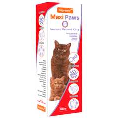 Фитопаста MAXI PAWS для иммунитета котят и взрослых кошек, 100г