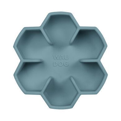 Миска для повільного годування WAUDOG Silicone сірий, 750мл