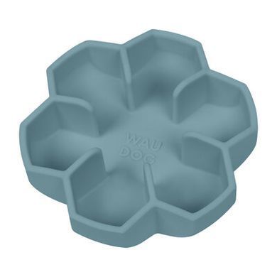 Миска для повільного годування WAUDOG Silicone сірий, 750мл