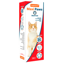 Фитопаста MAXI PAWS для стерилизованных кошек и кастрированных кошек, 100 г